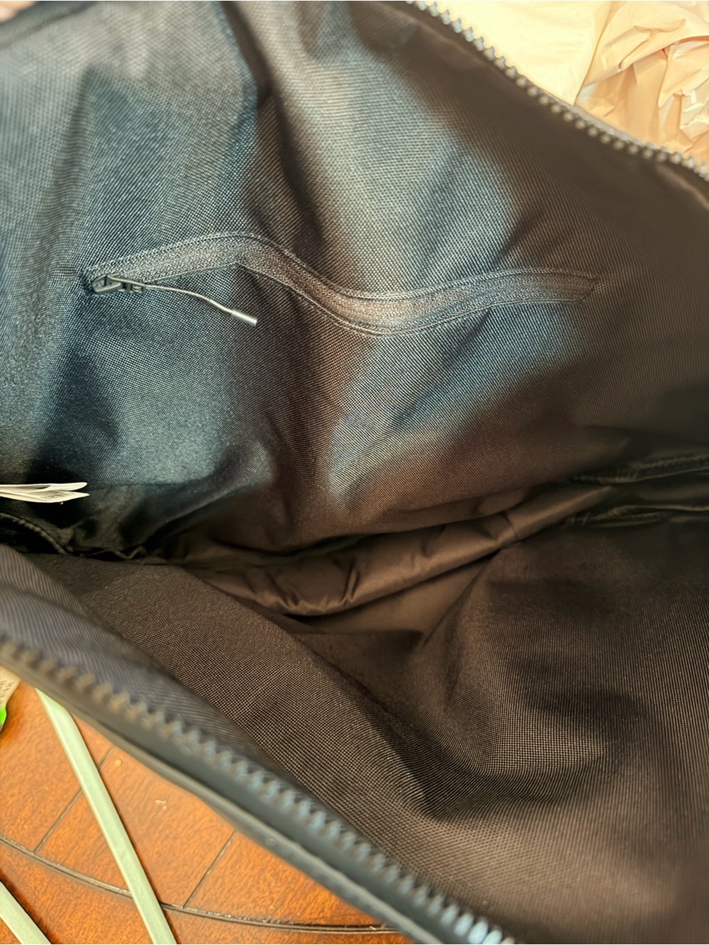 Rains Black Hobo Bag Anthropologie - Picture 7 of 8